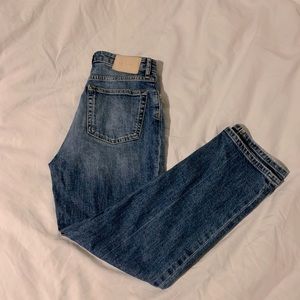 Everlane “the high rise straight Jean ankle”